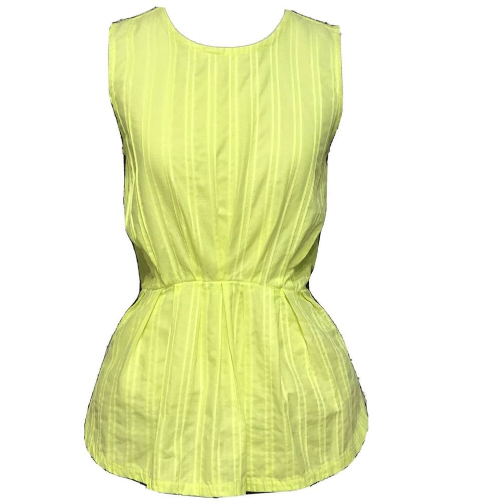 J.Crew Casual Peplum Keyhole Back Top